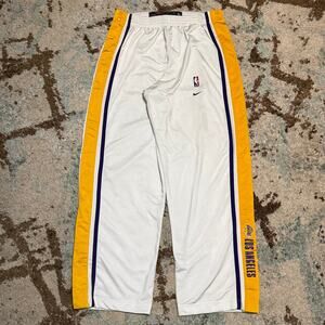 Vintage Team Nike Los Angeles Lakers Tearaway Pants Size 2XL Basketball NBA